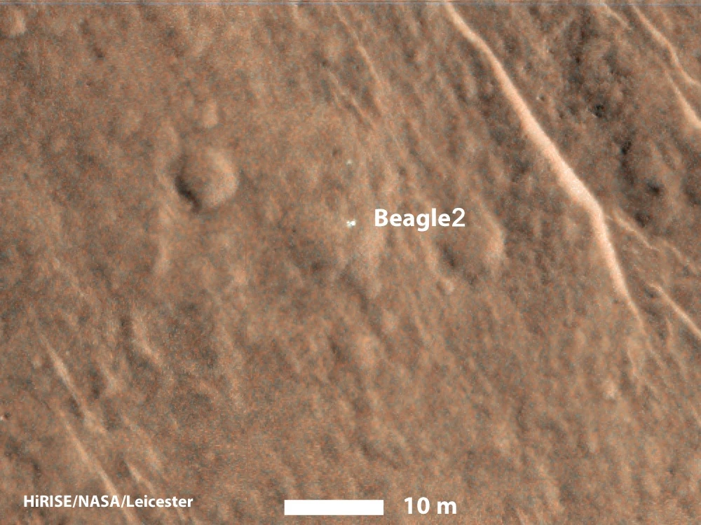 Beagle 2 was lost on landing