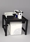 The Photonic Professional GT is the world’s fastest commercially available 3D printer for micro- and nanostructures. Nanoscribe’s next-generation 3D printer enables very fast and highest-resolution manufacturing of three dimensional micro-objects, which are often smaller than thediameter of a human hair. The printing speed was increasedhundredfold by employing a novel laser lithography method,enabling completely new applications.