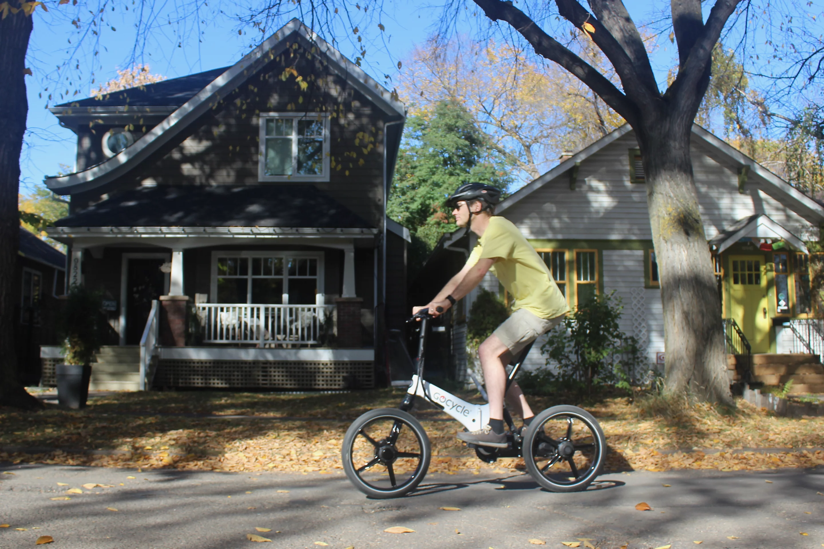 The GoCycle GX accommodates riders weighing up to 100 kg (220 lb)