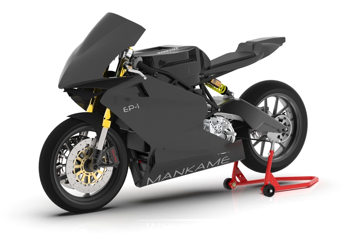 Mankame promises a big leap forward in range figures with the EP-1 electric sportbike