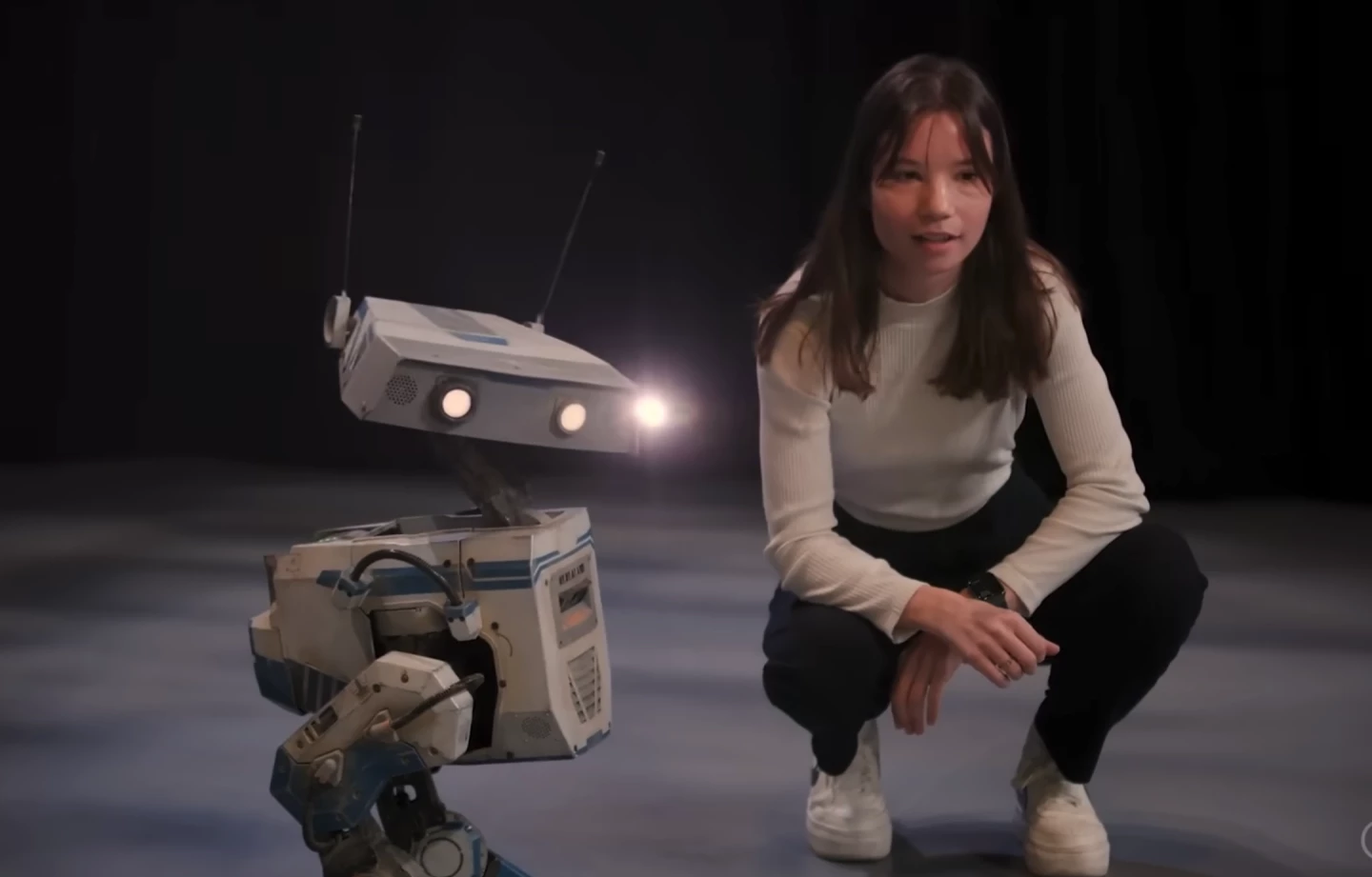 Personality is at the core of all this BD-1 style robot's motions