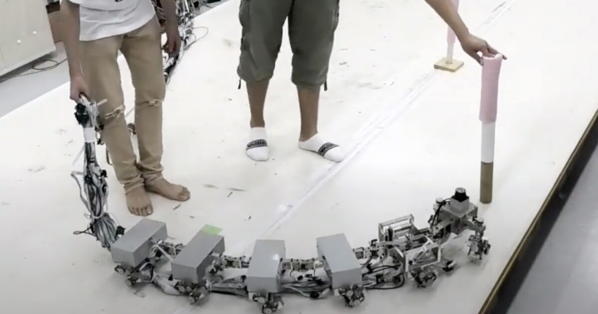 Flexible robotic centipede takes cues from nature, navigates by way of instability Flexible robotic centipede takes cues from nature, navigates by way of instability
