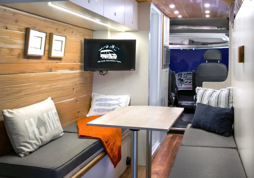 Inside the Off Grid adventure van