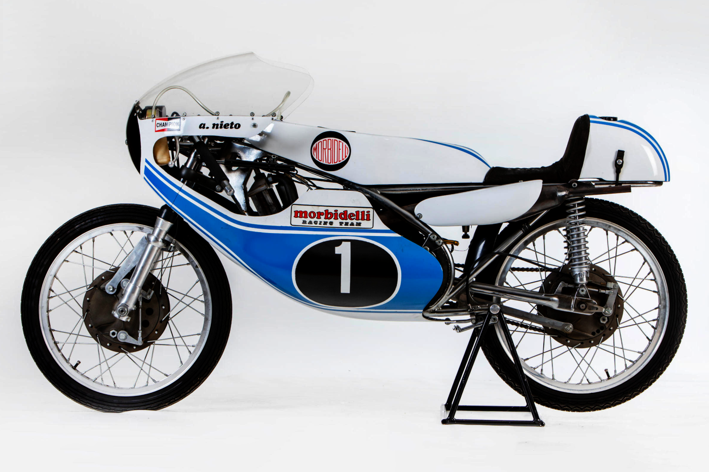 The ex-Angel Nieto, 1973 Morbidelli 125cc Grand Prix Racing Motorcycle