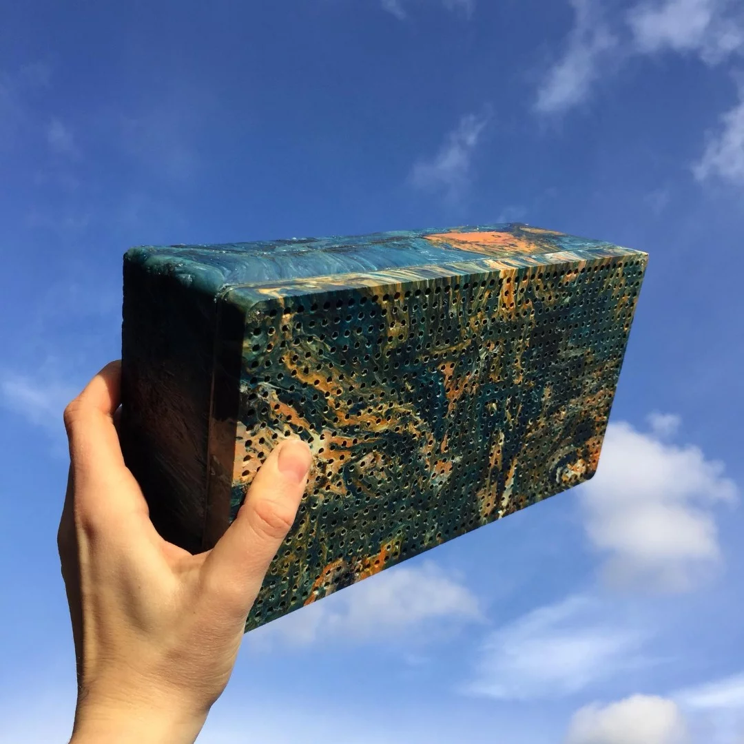 Each Gomi speaker will look unique thanks to a marbling effect created by hand