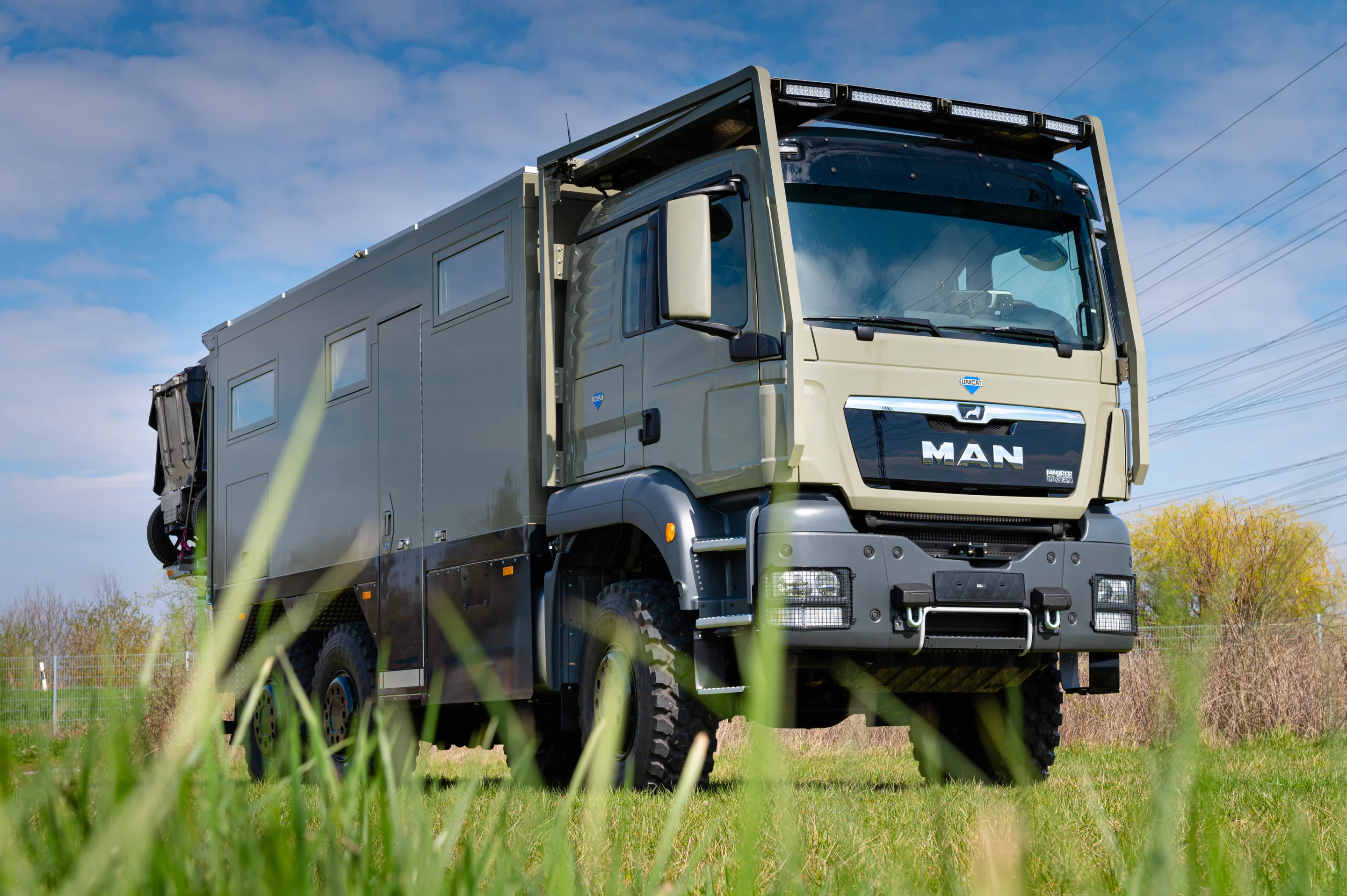 The MD56c isn't the largest expedition vehicle Unicat has built, but it's certainly not a compact design