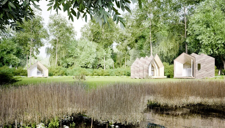 Hermit House offers an opportunity for users to build a personal space where they can relax and disconnect from the outside world