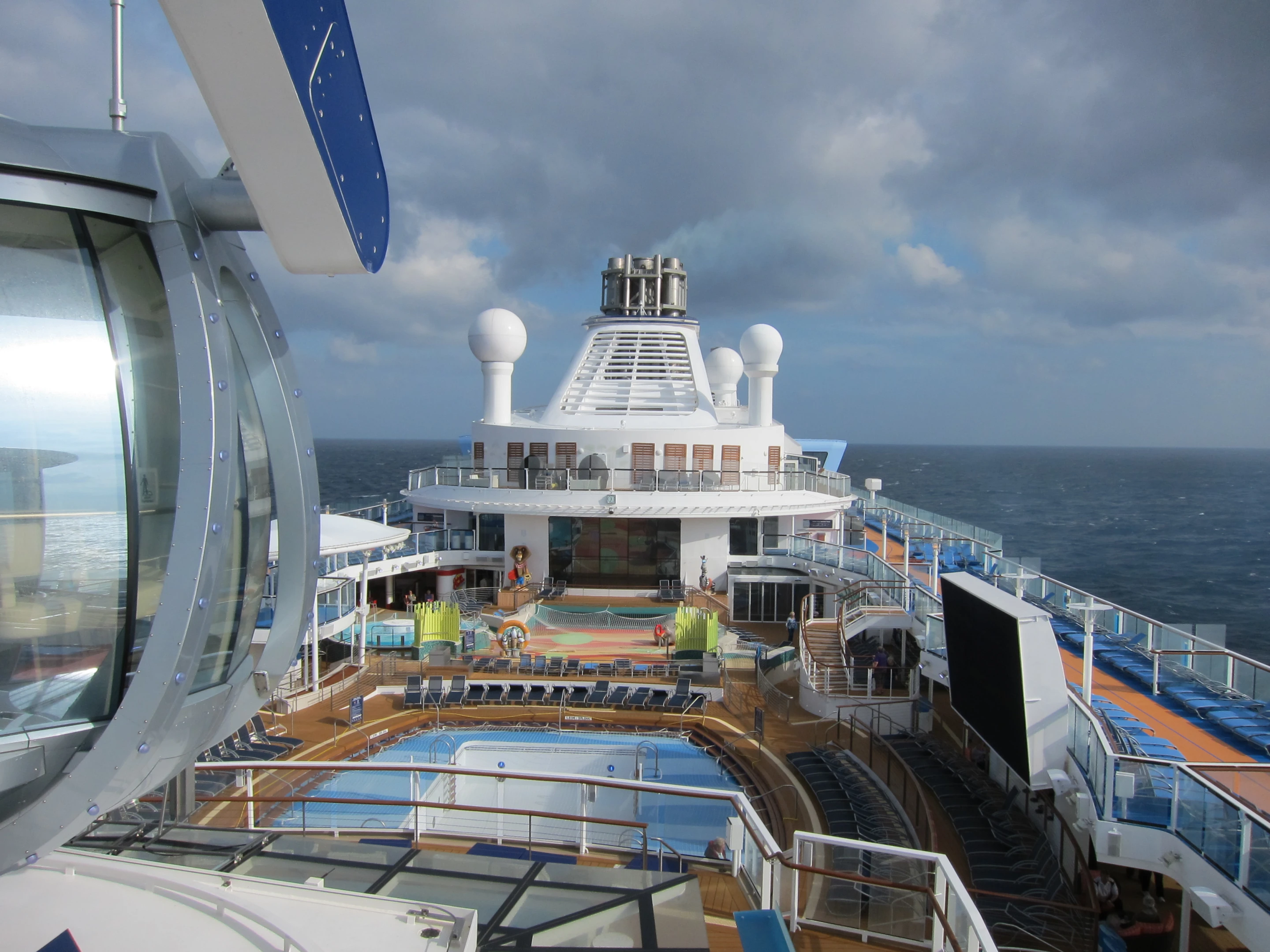 Quantum of the Seas' upper deck
