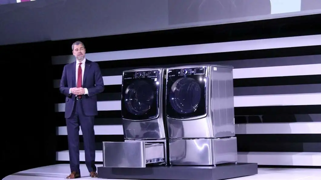 The LG Twin Wash was revealed at CES earlier this year