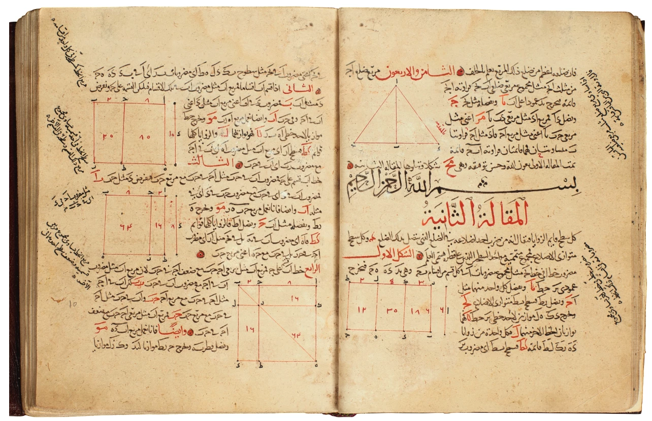$447,547 | 13th century Arabic translation of Euclid's elements | Auction House: Sotheby's | Sale price: £321,000 | Official Estimate: £200,000 to £300,000 | Date of sale: April 25, 2018