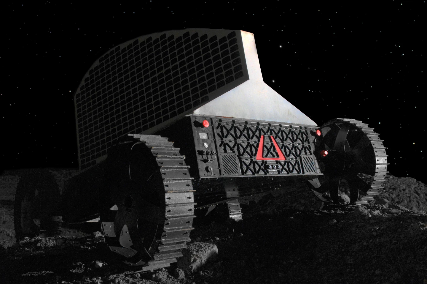 The Polaris lunar water prospecting robot prototyple