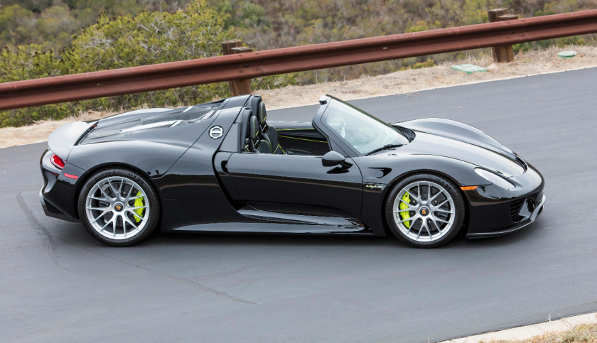 This 2015 Porsche 918 Spyder sold for $1,292,500 at Bonhams' Scottsdale 2018 auctionFour Porsche 918 Spyders went to auction at Scottsdale for two sales and two DNFs. The 918 at Barrett-Jackson was the highest priced of the cars that sold, with the Bonham's 918 Spyder (pictured) fetching $1,292,500. Of the two that didn't sell, the Gooding & Co Porsche 918 Spyder had just 100 miles on the odometer, attracting a high bid of $1,550,000 but fell well short of the buyer's expectations as the asking price is now $1,850,000. Worldwide's 2015 Porsche 918 Spyder was expected to sell for between $1,600,000 and $1,900,000 and received a high bid of $1,350,000. The marketplace for 918 Spyders has dropped in recent times as the car is no longer the latest and most advanced on the market, and the limited edition status has accordingly been eroded by time. The most valuable Porsche 918 Spyders in the marketplace now feature the costly ($79,000 extra on the $850,000 list price when new) and hence rare "Weissach package," which significantly reduces weight and lowers the car's Nurburgring lap time by eight seconds. RM-Sothebys sold a 2015 Porsche 918 'Weissach' Spyder for $1,732,000 at its New York Icons sale in December, 2017.