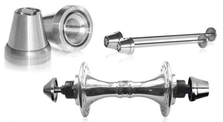 The infiniti3D system can be installed on wheel skewers, amongst other components
