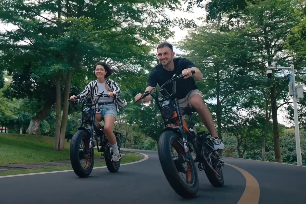 The X3000 Max folding eMTB has been described as a beast, and backs that up with a 1,000-watt hub motor at each wheel, chunky fat tires, full suspension, and an 80-mile battery