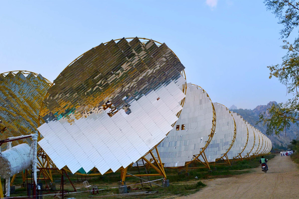 Solar thermal energy finds use in a variety of agricultural and industrial processes that need heat energy at high temperatures