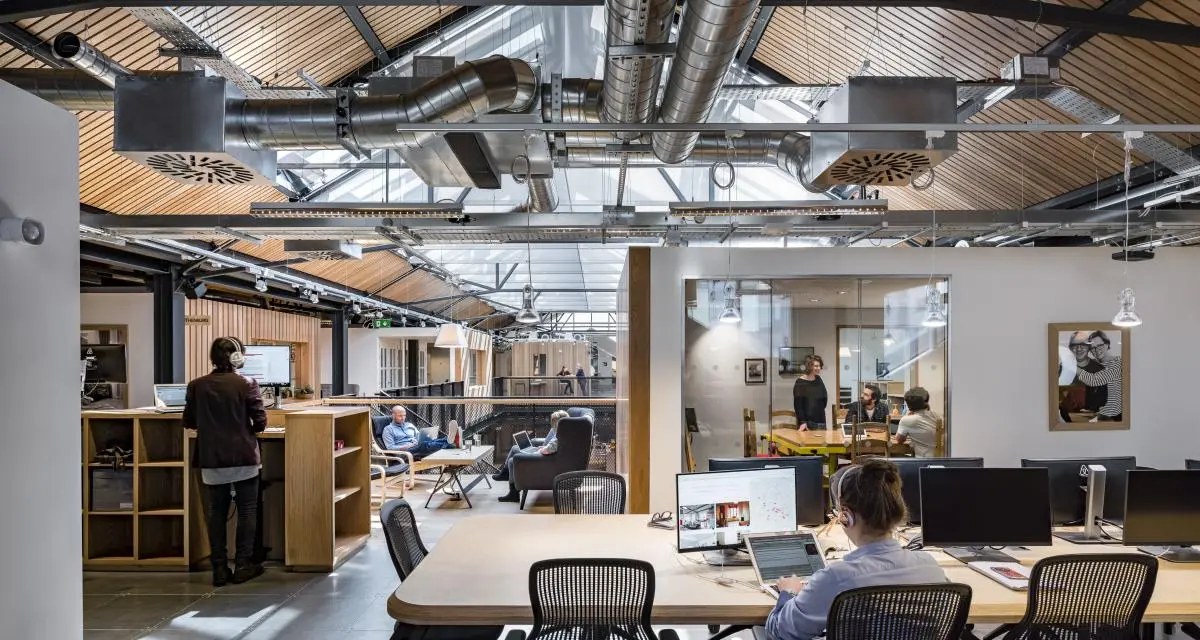 The European HQ of Airbnb in Dublin, Ireland, by Heneghan Peng Architects, took out the office category at the 2017 Inside Awards