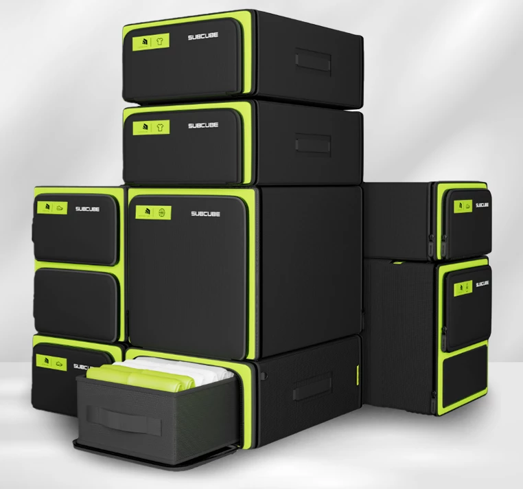 The Subcube boxes come in seven different sizes