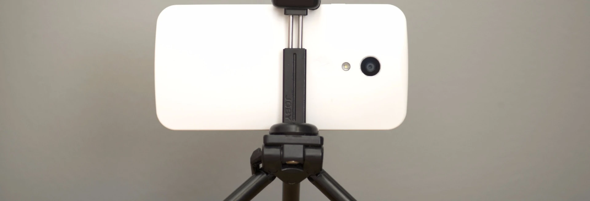 Cases and mount for your smartphone camera can make is easier to hold steady, or mount on a tripod