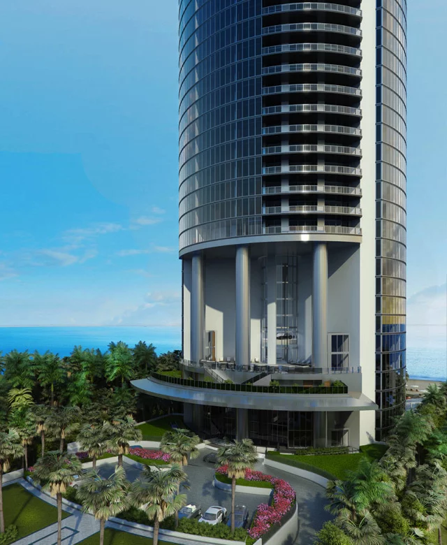 The tower has been designed by Sieger Suarez Architectural Partnership (Image: Porsche Design)