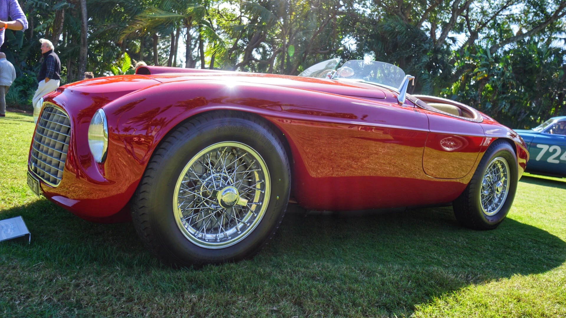 1949 Ferrari 166 MM Barchetta won it's class at Villa d'Este Concours in 1949 and competed in the Mille Miglia that year as well. Cars with genuine Mille Miglia history are super desirable because the recreation of this race allows these cars admission.