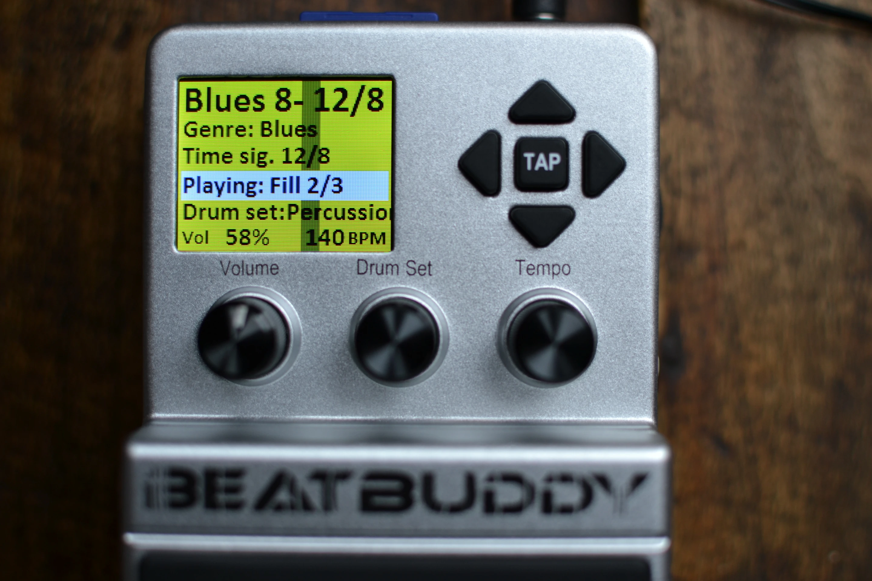Pushing down the pedal triggers a fill (Photo: Paul Ridden/Gizmag)