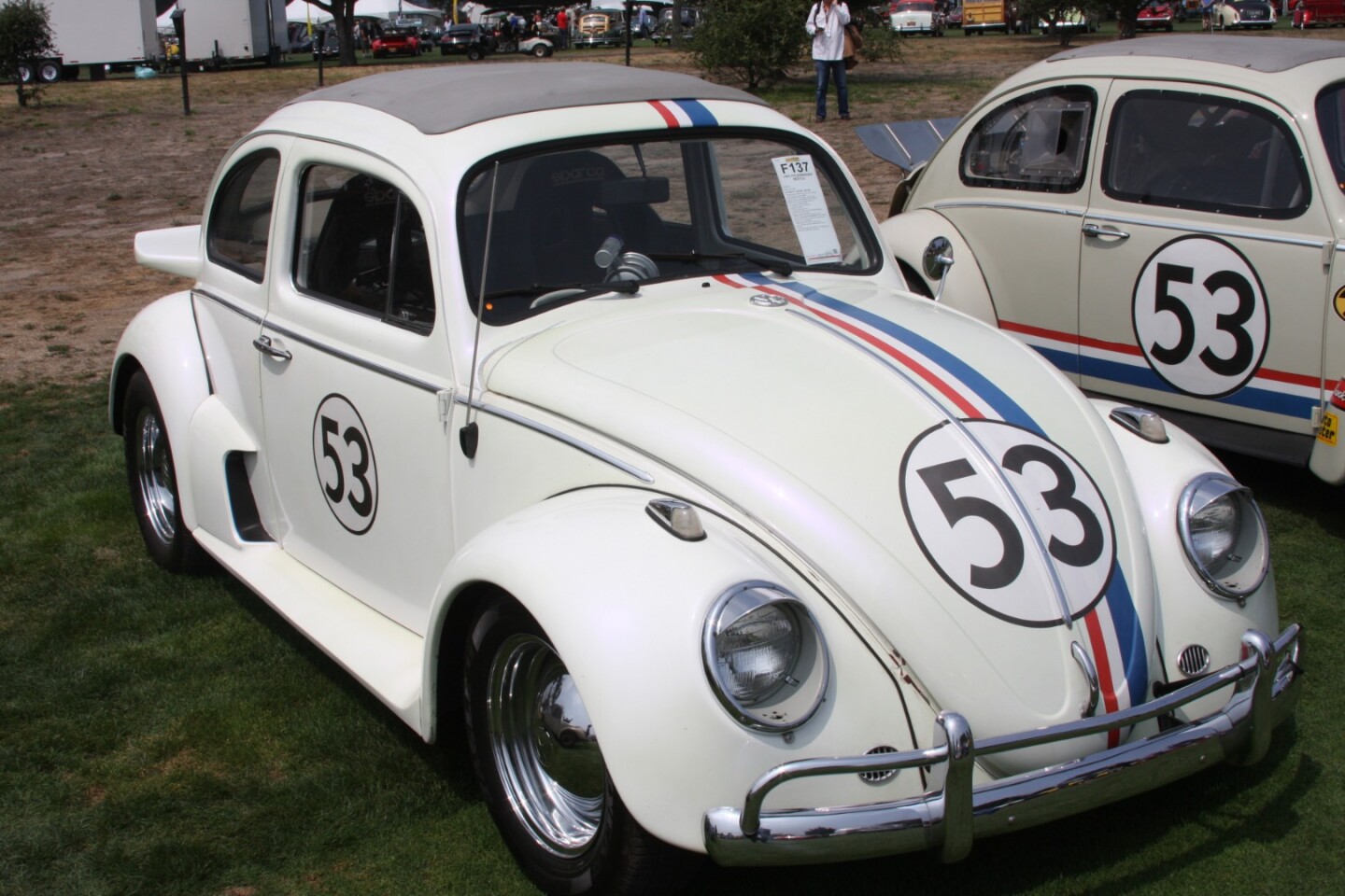 2018 Monterey Car Week Auction Report | 1963 Volkswagen Beetle | Sold for $77,500 | Estimate: from $30,000 - $40,000 | Auction: Mecum | Lot F137 | Official Description | Another Herbie used in filming the sixth and last of the Herbie movie franchise, Herbie: Fully Loaded (2005), this one almost doubling its high estimate of $40,000.