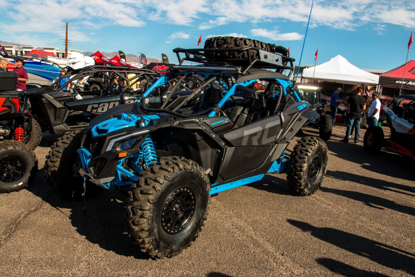 The 2019 Can Am Maverick X3 X RC side-by-side now comes equipped with a clutch style locker on the front end that detects slip and will turn on/off the front locker as needed