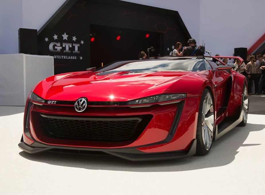 VW debuts the GTI Roadster Vision Gran Turismo at Wörthersee 2014