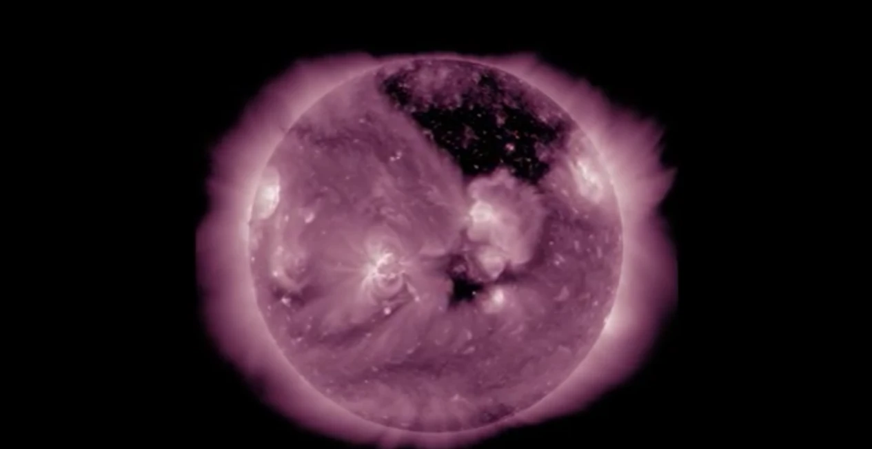 Although we're not sure what causes them, coronal holes can have a dramatic impact on our magnetosphere