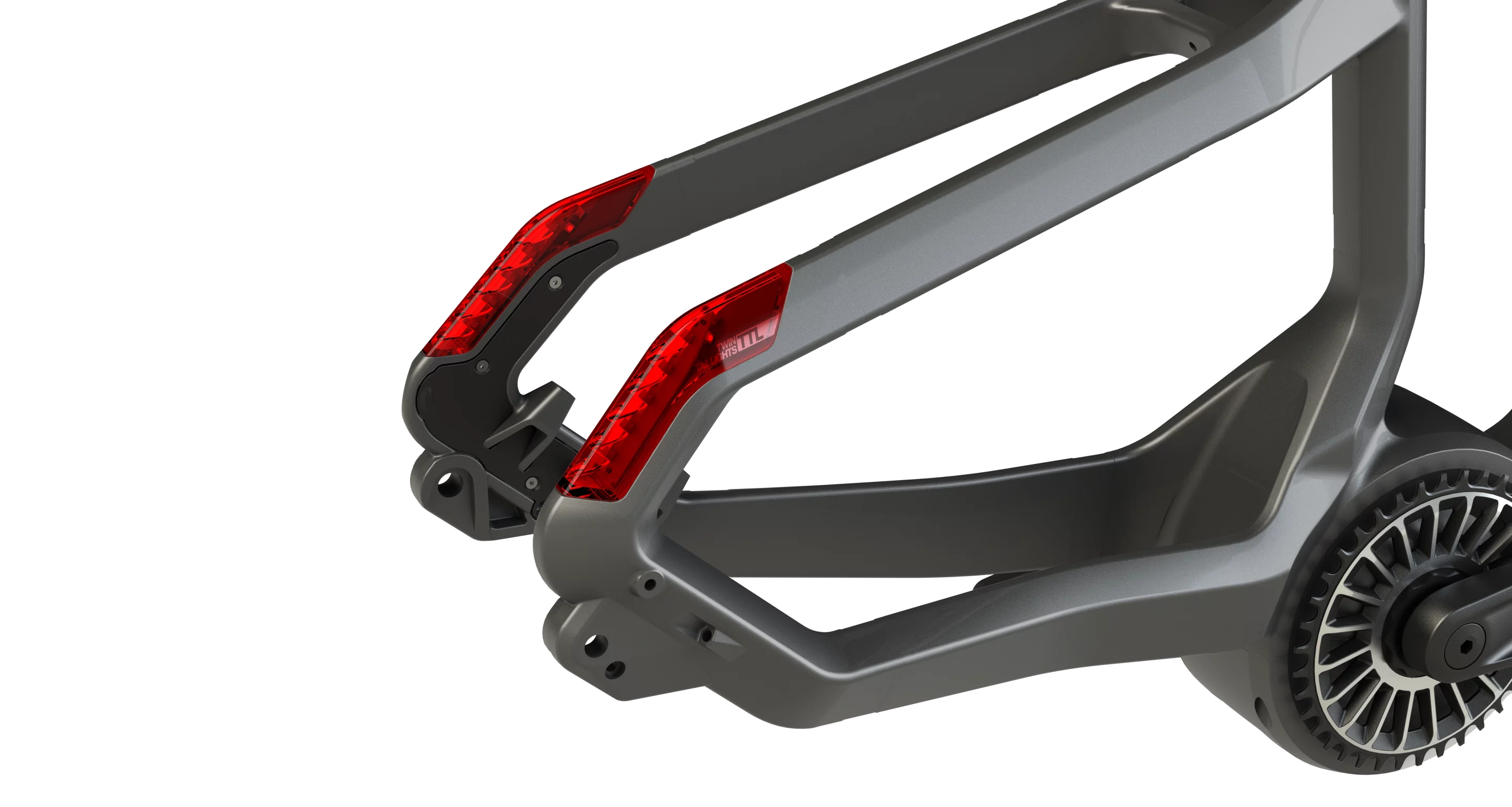 Haibike Flyon: twin tail lights are very nicely integrated