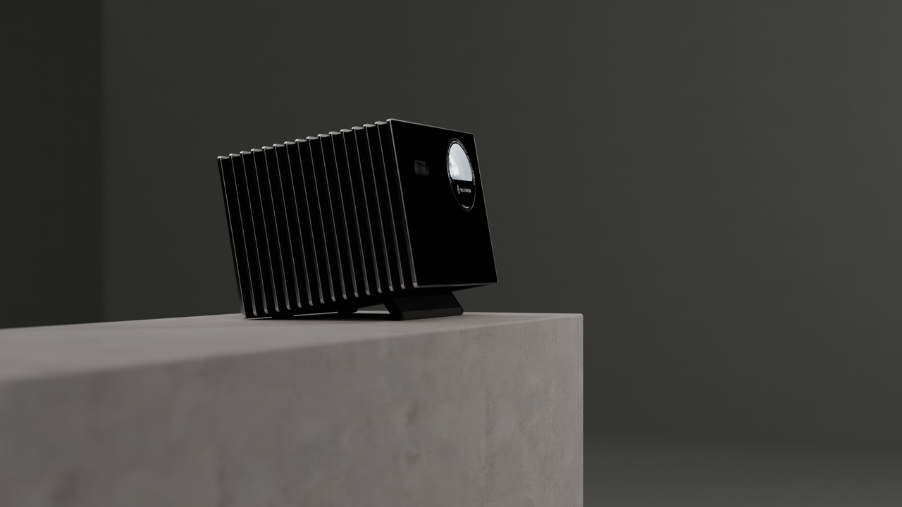 The VisionMaster Max projector features a RGB triple-laser light source for 3,000 ISO lumens plus a projection engine capable of outputting 4K visuals at a monstrous 300 inches