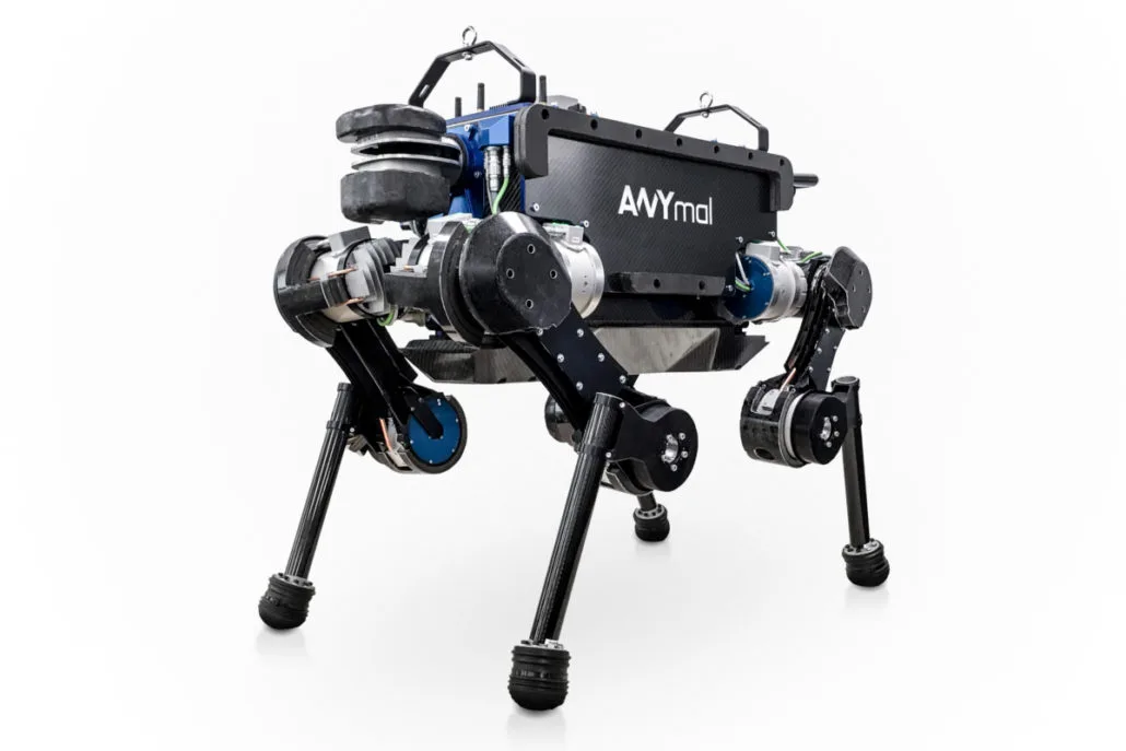 Anymal could be used to monitor for gas leaks on mining sites