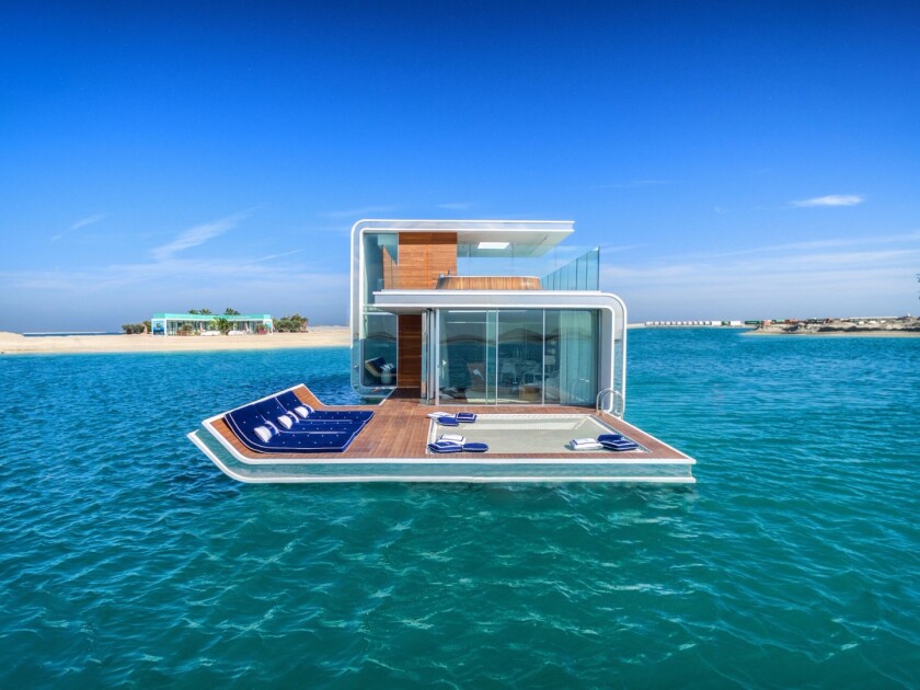 The first Floating Seahorse has been launched at the Heart of Europe