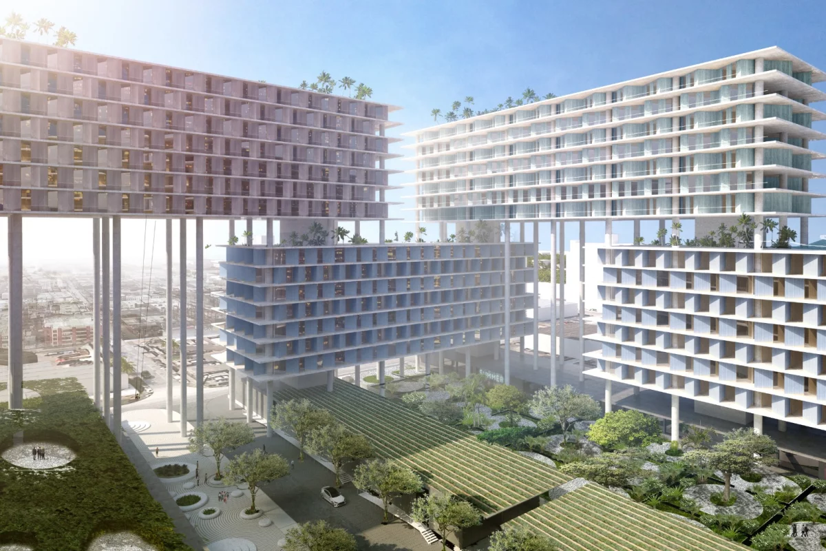 Gardens in the sky: BIG's Miami Produce will include rooftop gardens offering choice views of Miami