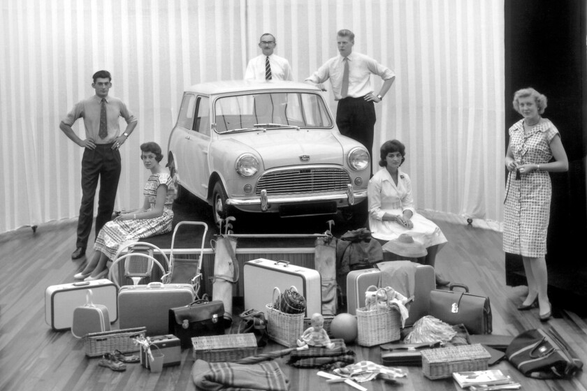 At launch, one of the key selling features of the Morris Mini-Minor and the Austin Seven, was the amount of internal storage capac