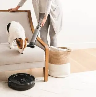 The hand vacuum with the S87 kit includes three attachments, but nowhere to store them