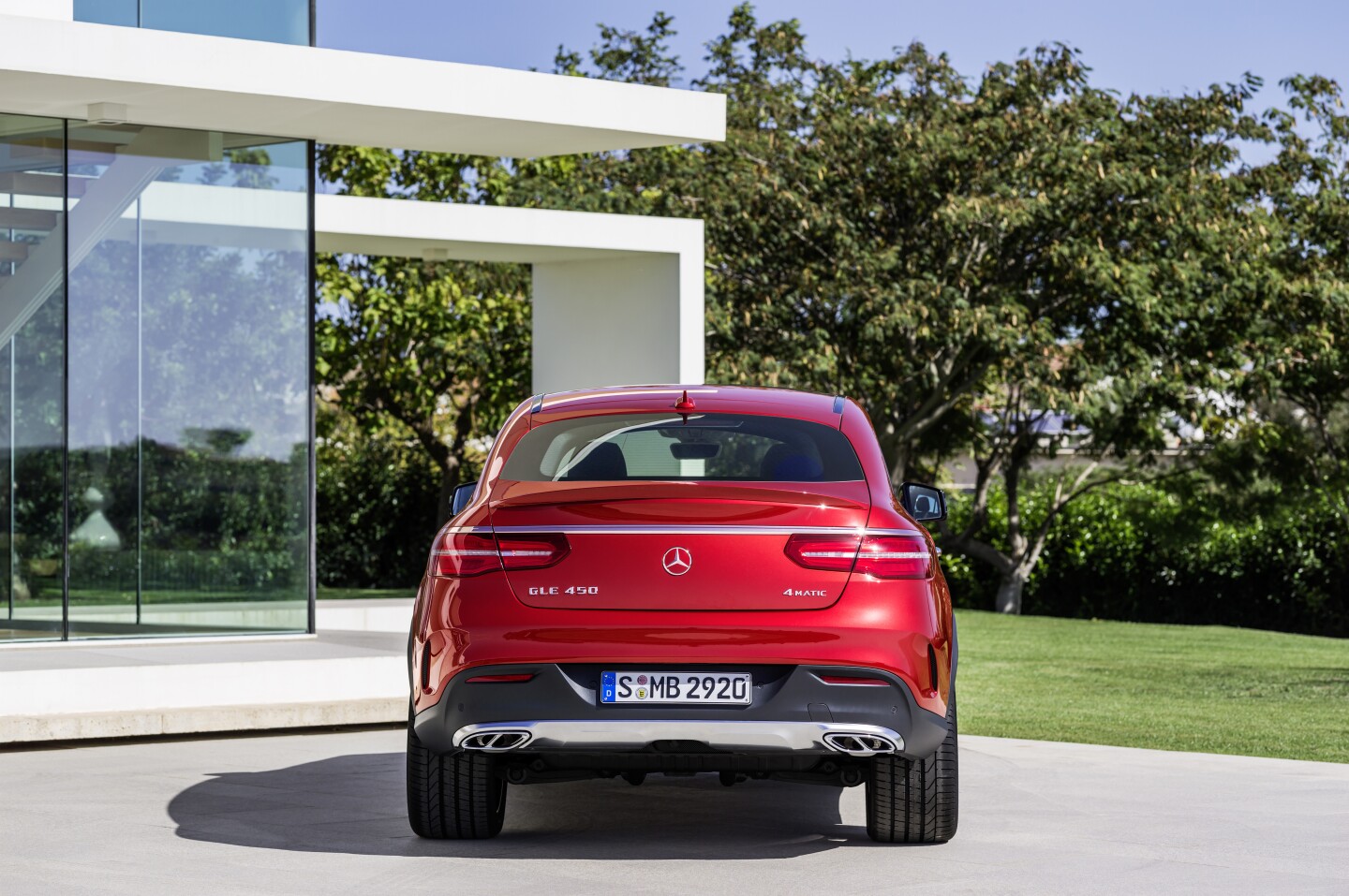 The new Mercedes GLE Coupe