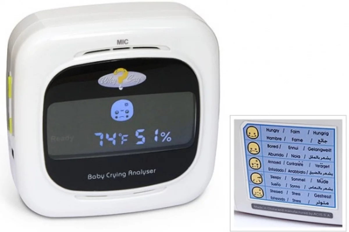 Why Cry Baby Analyzer - can it tell you why your baby is upset?