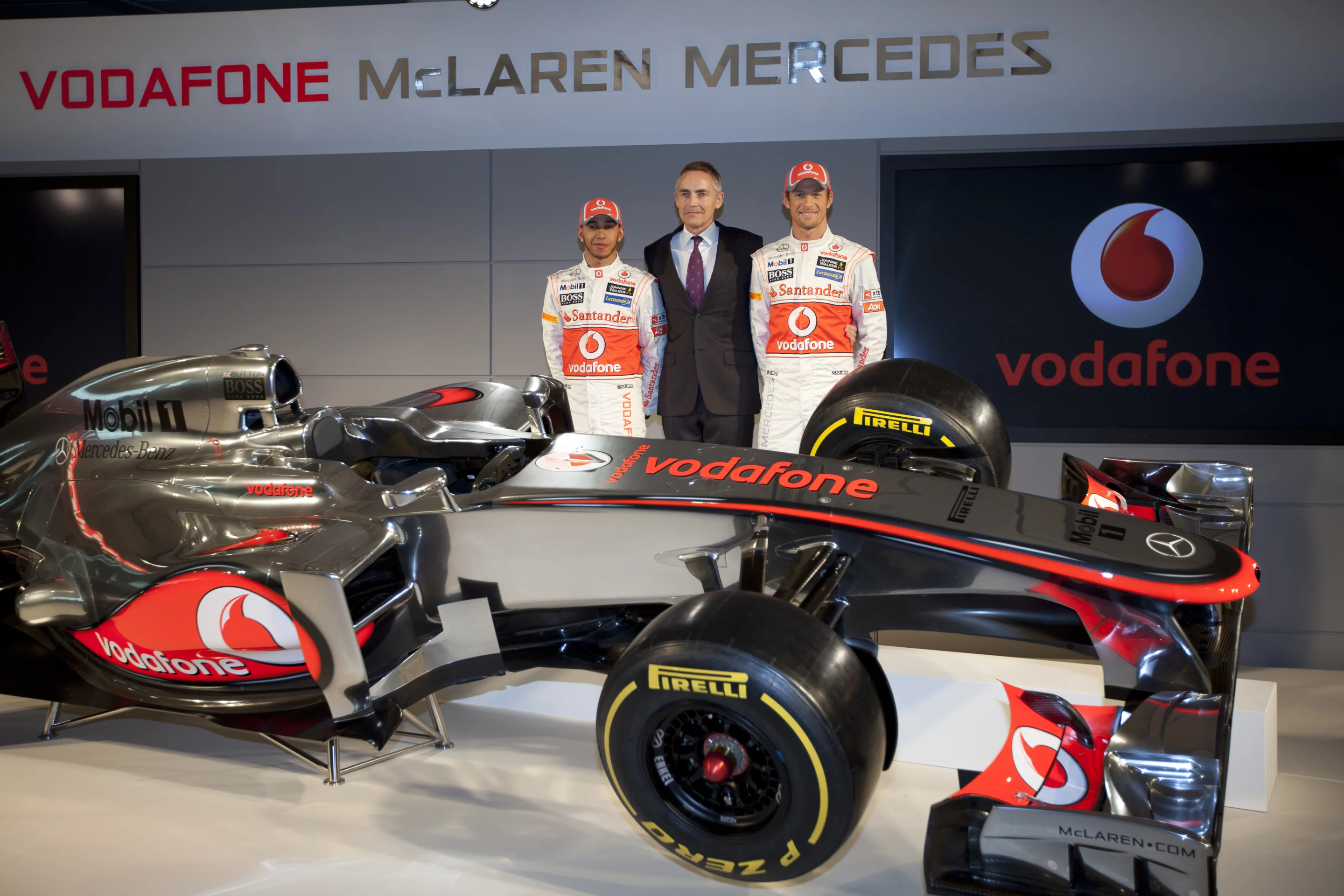 Vodafone McLaren Mercedes 2012 season F1 launch