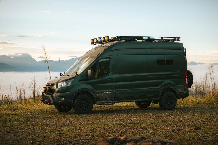 VanDoIt turns the Ford Transit Trail into the versatile Moov adventure camper