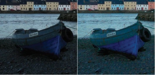 FotoNation correcting for night scene