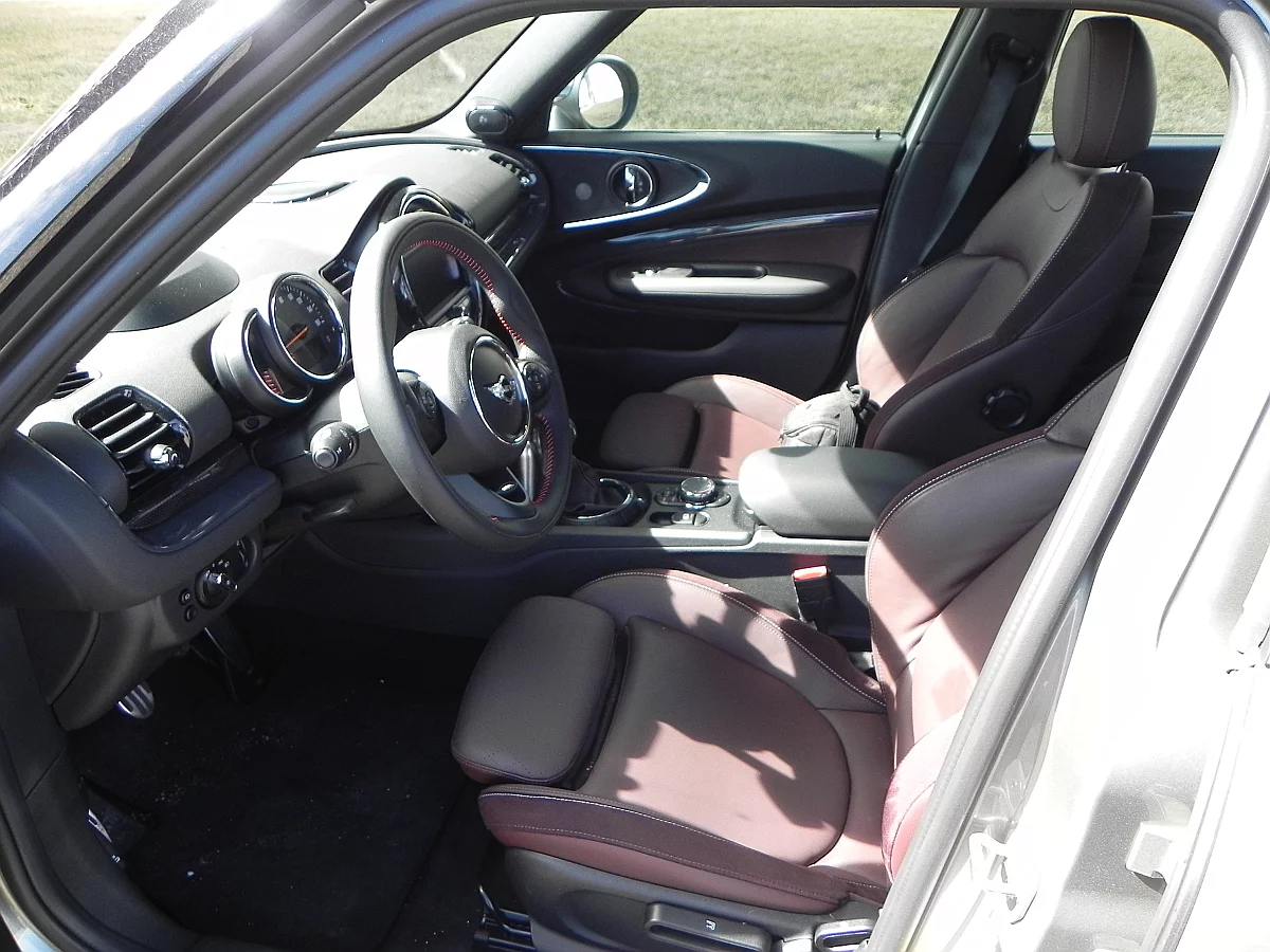 Climbing into the Clubman reveals that the Mini quirks of the exterior are found inside as well