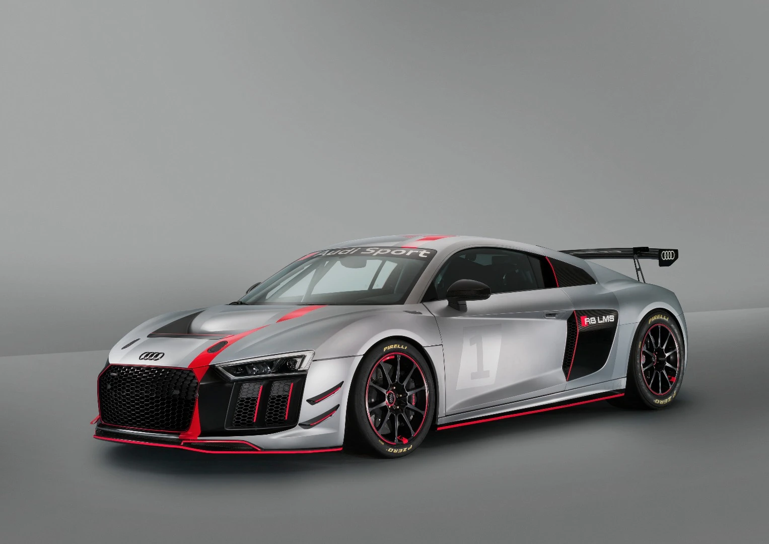 The GT4 LMS shares 60 percent of its parts with the road-going car