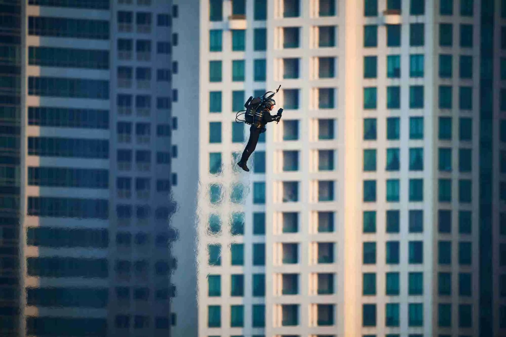 Maximum altitude is somewhere over 18,000 feet - not that anyone's dared to fly one of these things that high thus far!