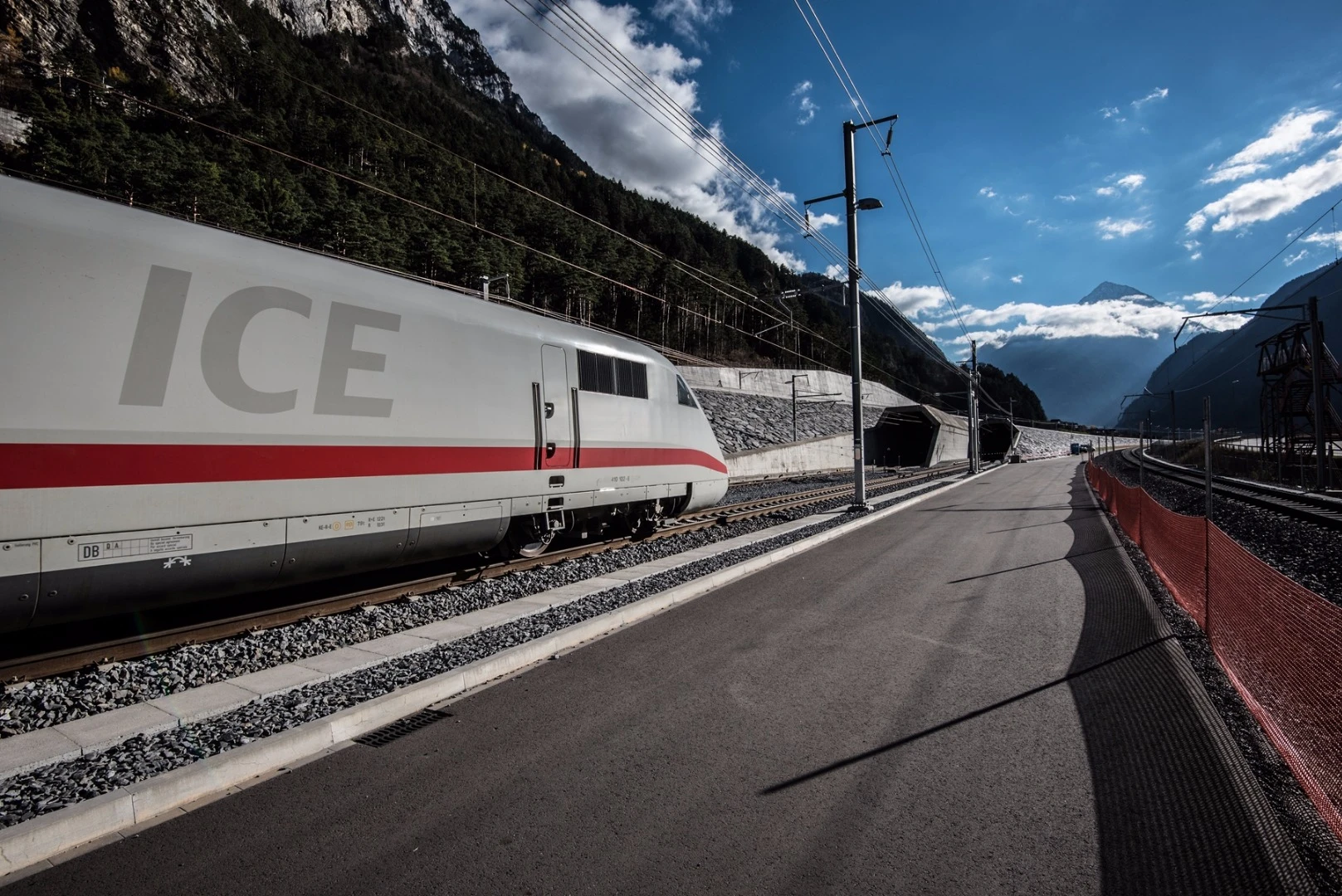 There will be 260 freight trains and 65 passenger trains running through the tunnel every day