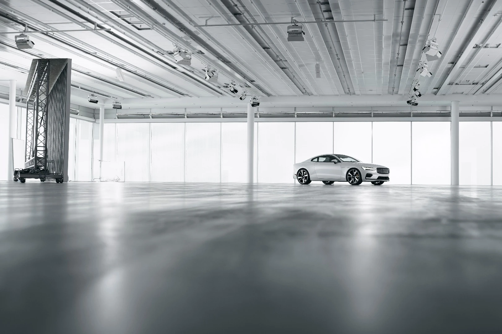 Polestar previews its first car