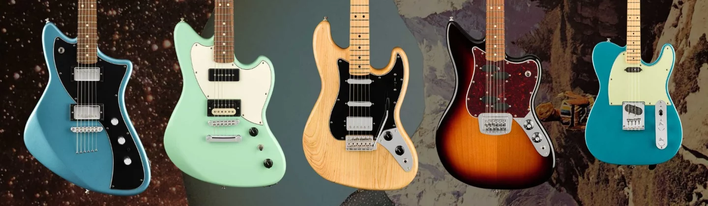 Fender says that the Alternate Reality Series guitars have one foot in the past and eyes to the future