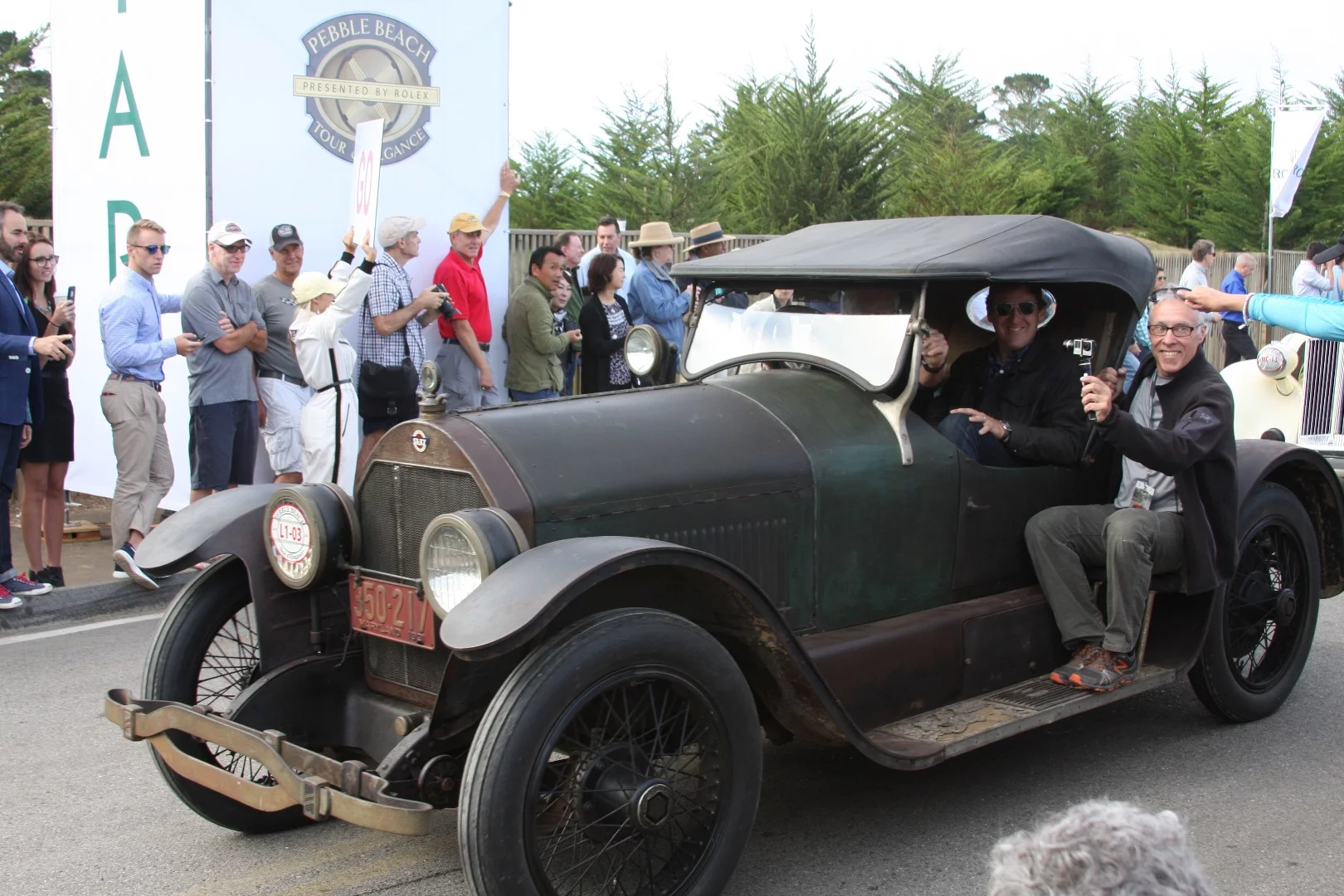Early Motion Pro Bracket on a Stuz in The Pebble Beach Concours d'Elegance Tour d'Elegance