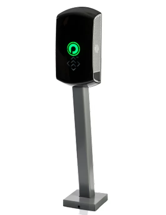 The Plugless Level 2 Electric Vehicle Charging System control panel