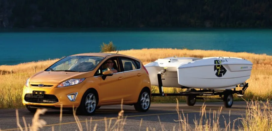 The Infinyte i4 is a pure electric 5-passenger catamaran cruiser (Photo: Infinyte Marine)